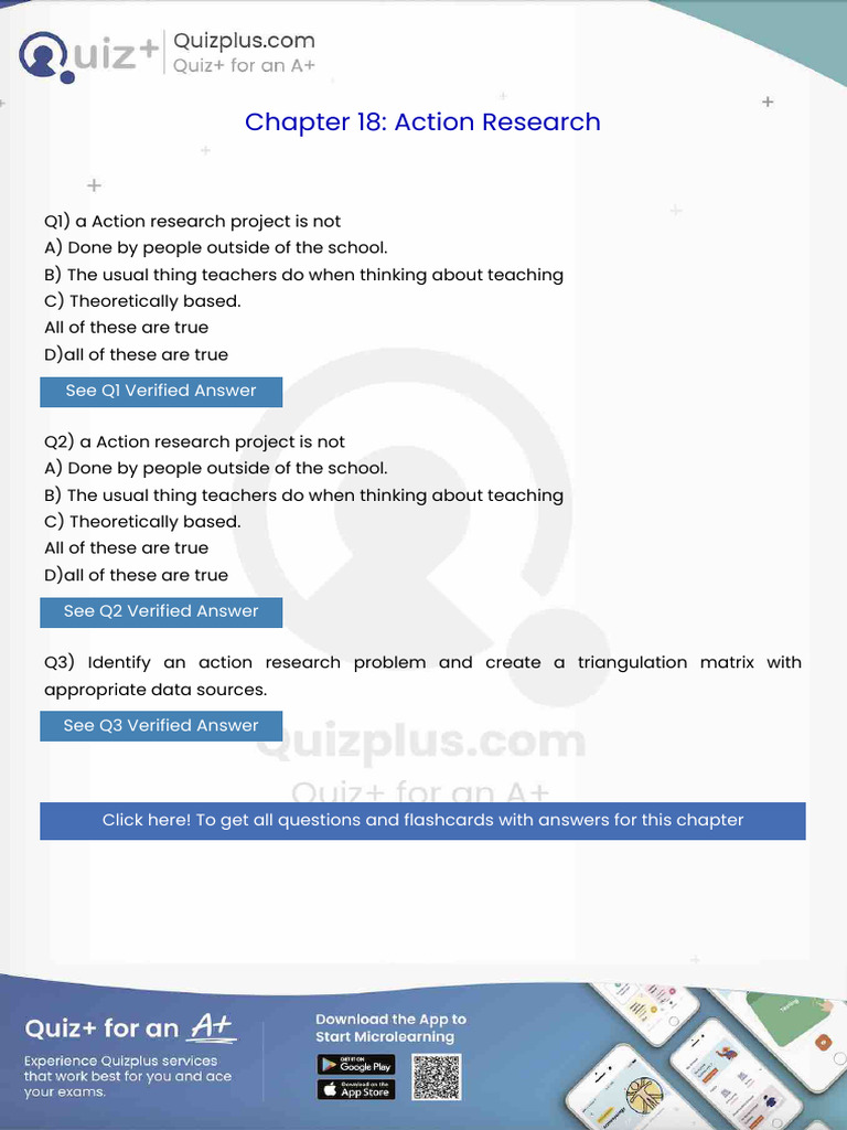 A Action Research Project Is Not | PDF | Argument | Deductive Reasoning