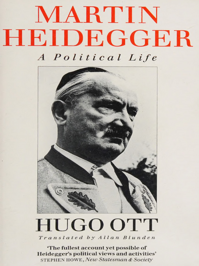 Martin Heidegger - A Political Life (Ott) | PDF | Martin Heidegger ...