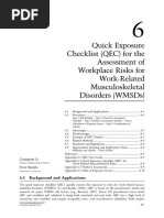 Quick Exposure Check Guide for WMSDs | PDF | Human Factors And ...