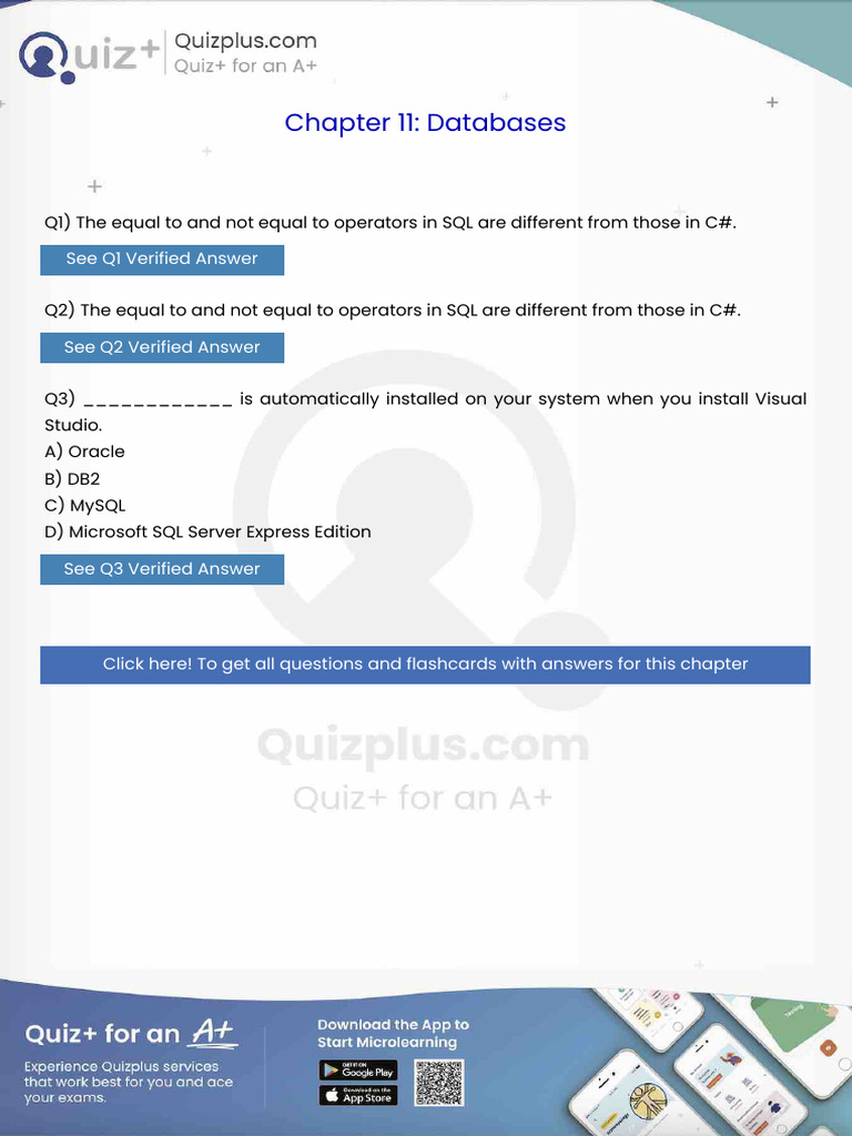 The Equal To and Not Equal To Operators in SQL Are Different From Those ...