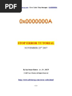 Download 0x0000000A by Stuart Rutter SN1017106 doc pdf