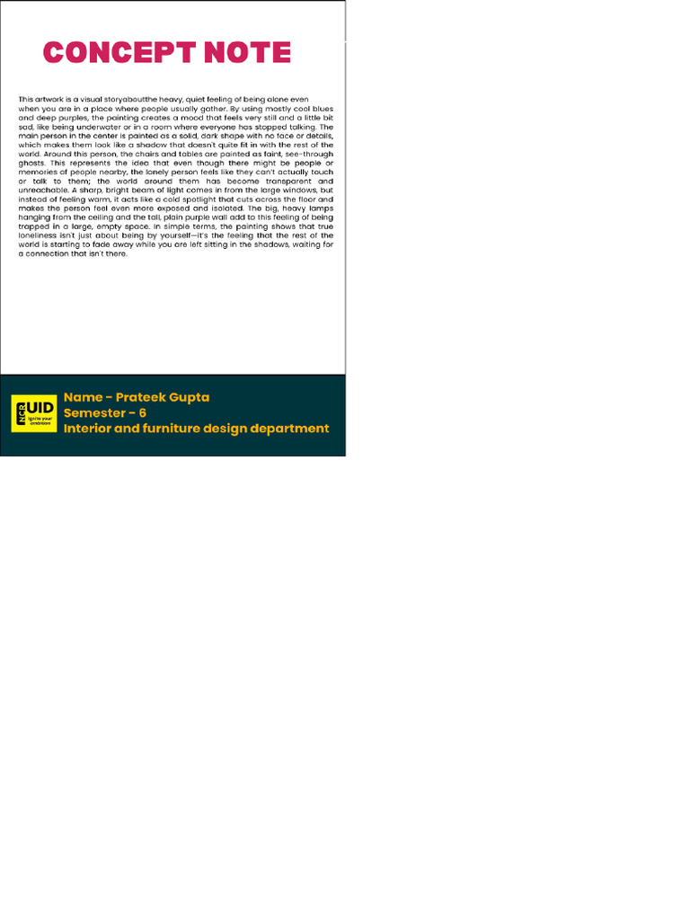 Minimalist Black and White Blank Paper Document | PDF