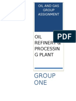 Oil Rifinery and Processing Plant