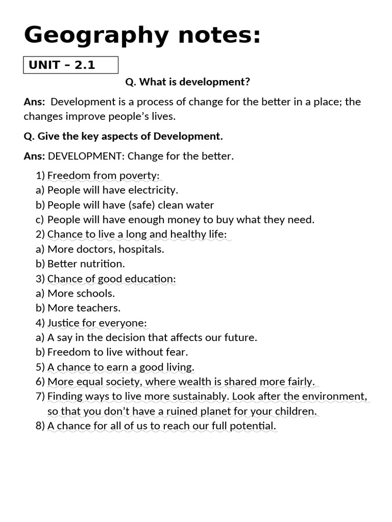 Geography Notes | PDF | Air Pollution | River