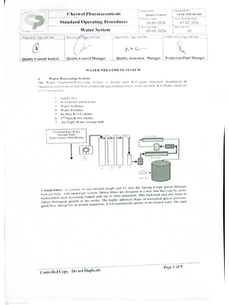 Water System | PDF