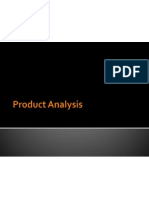 Session 2 - Product Analysis