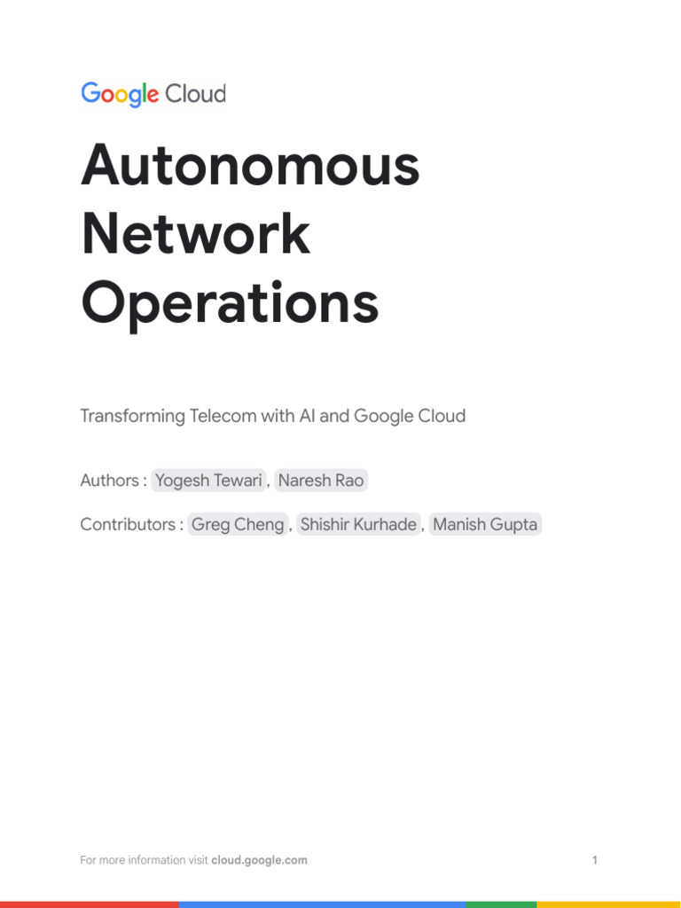 Autonomous Network Operations | PDF | Cloud Computing | Artificial ...