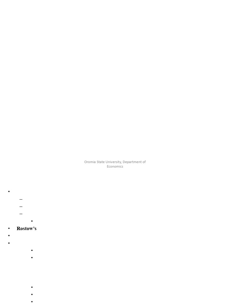 Dev I Unit 3 | PDF | Economic Growth | Capital (Economics)