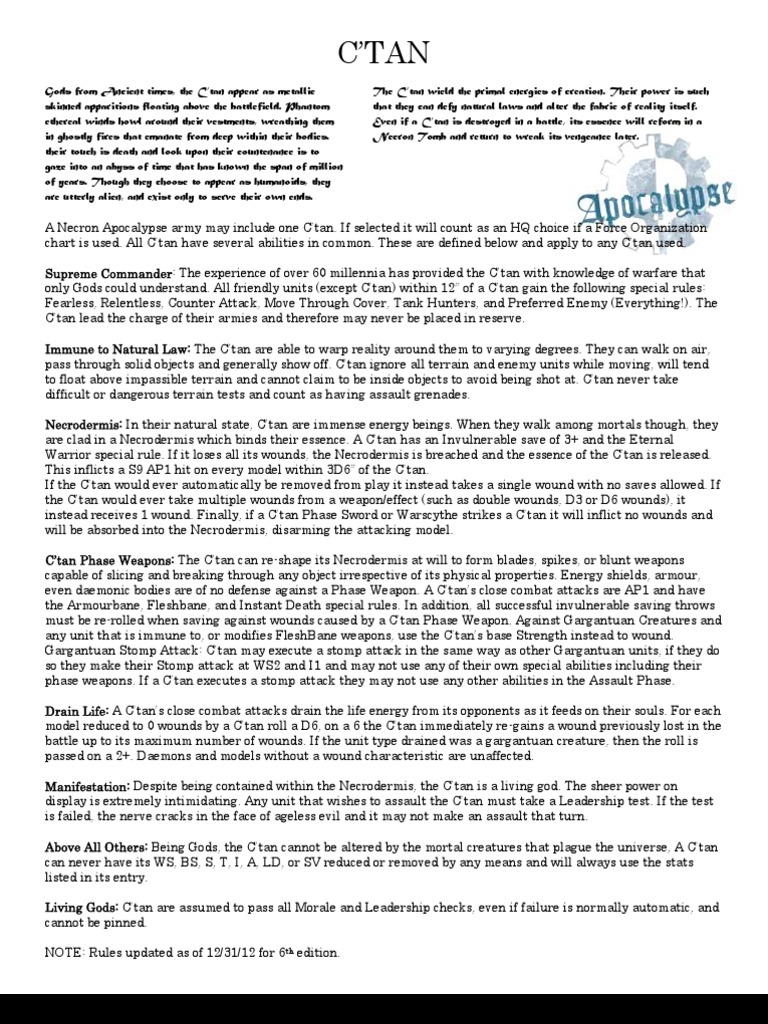 Warhammer 40k 6th Edition Rulebook Pdf Scribd Reviews