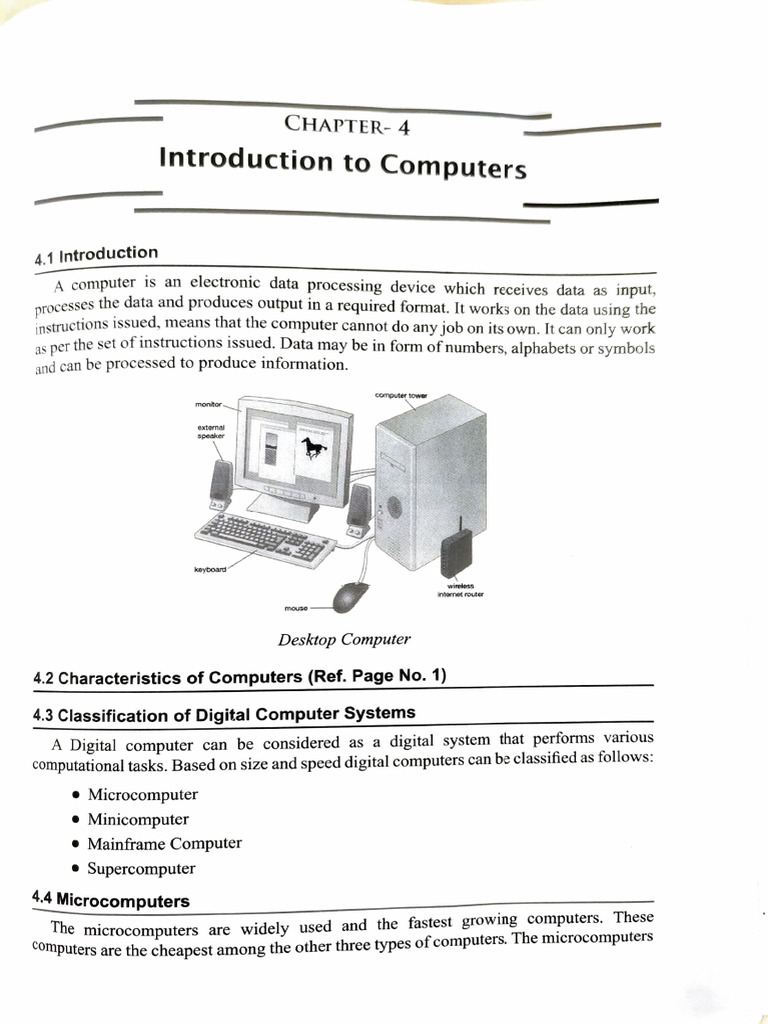 Fundamental Computer Notes | PDF | Personal Digital Assistant ...