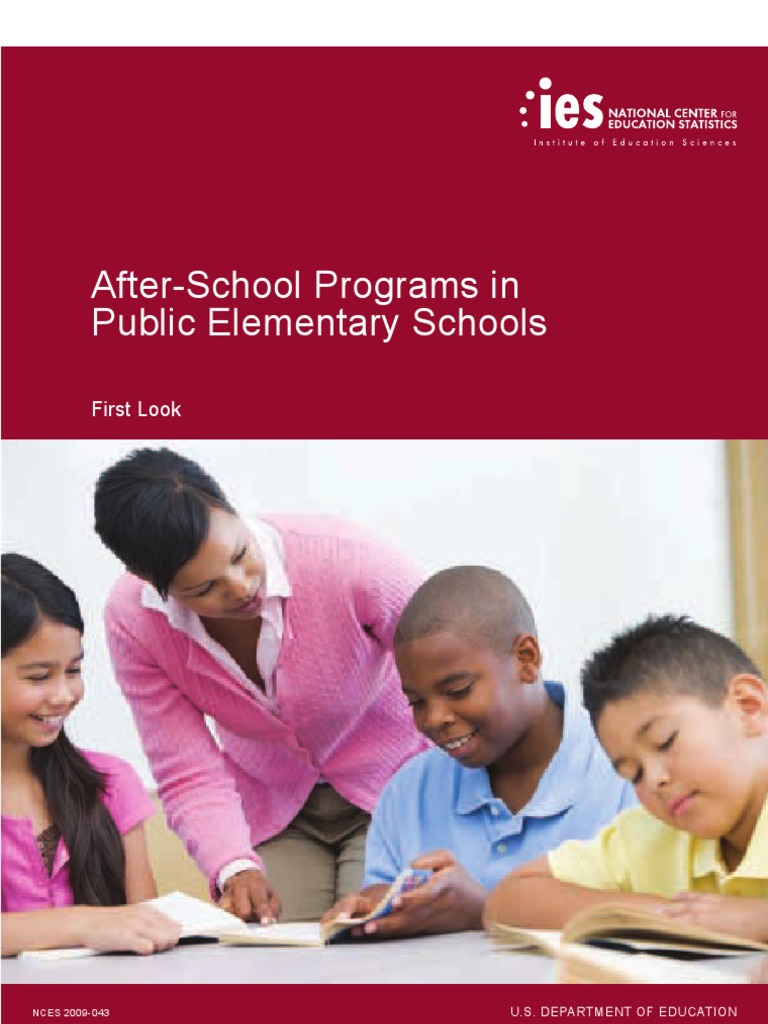 After-School Programs in Public Elementary Schools: First Look | PDF ...