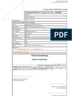 Certificate Enrollment Form For Request Number - 2228209