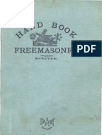 Handbook Freemasonry Edmond Ronayne 1917 298pgs SEC SOC - SML