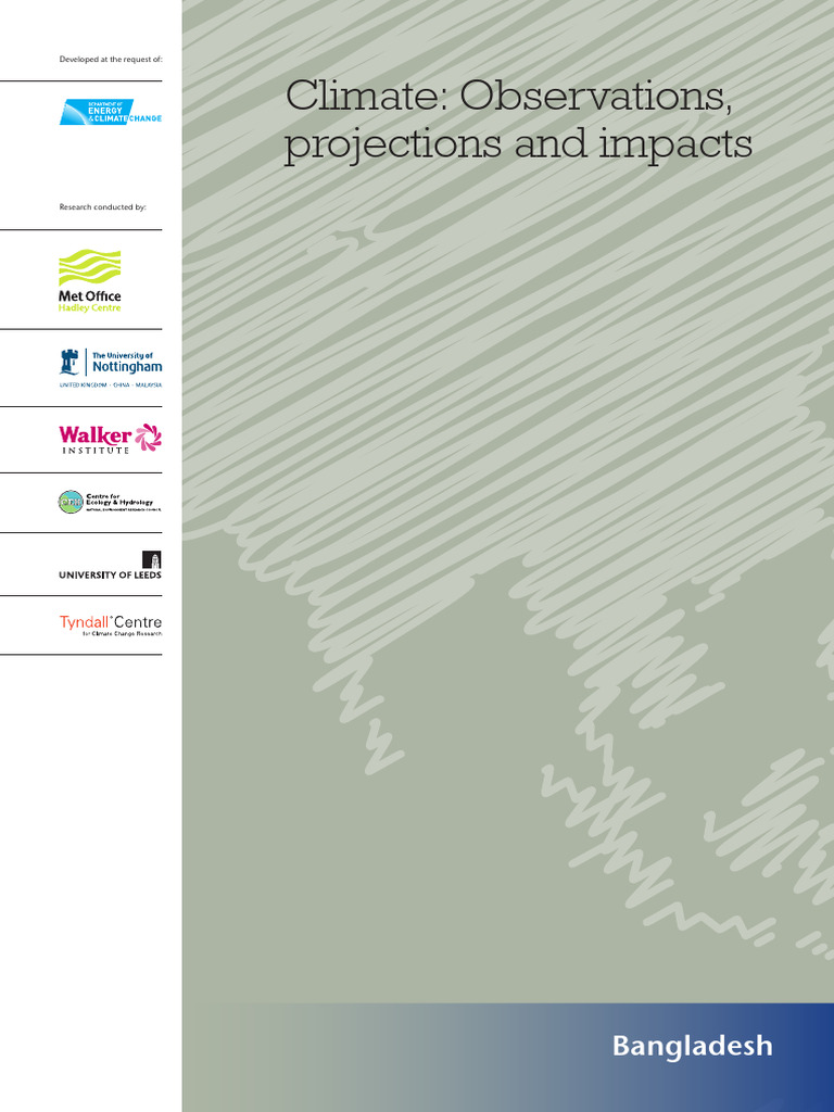 Climate Observation Projection and Impaqcts | PDF | Climate Change | Rain