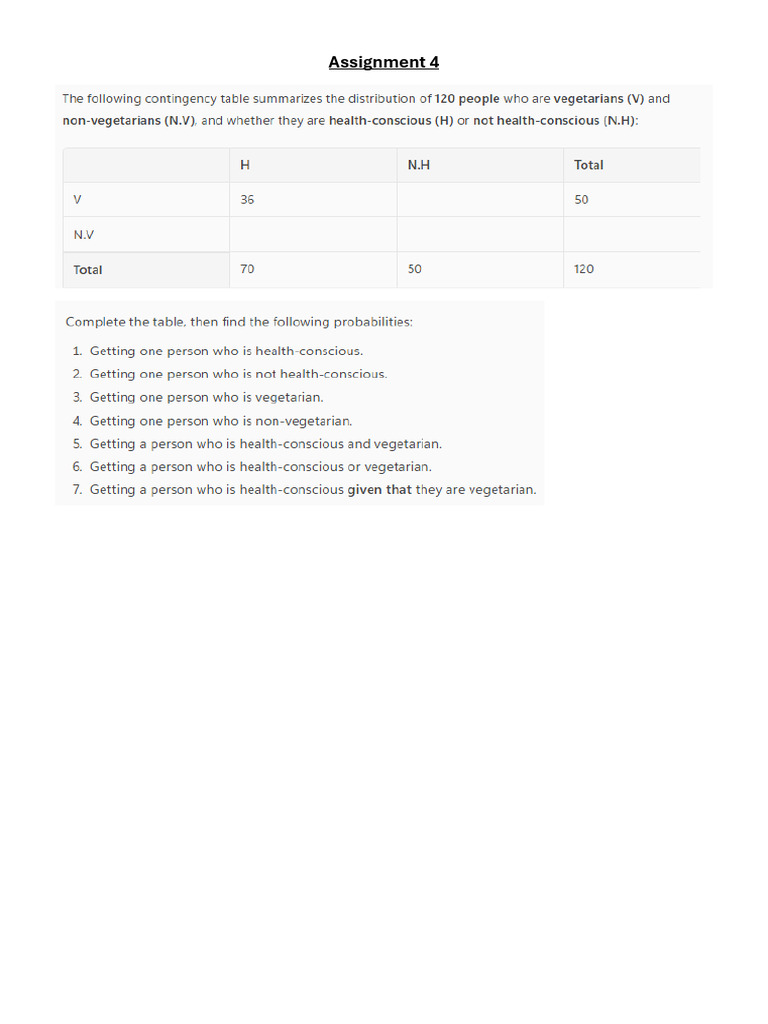 Assignment 4 | PDF