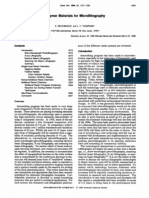 Polymer Materials For Microlithography