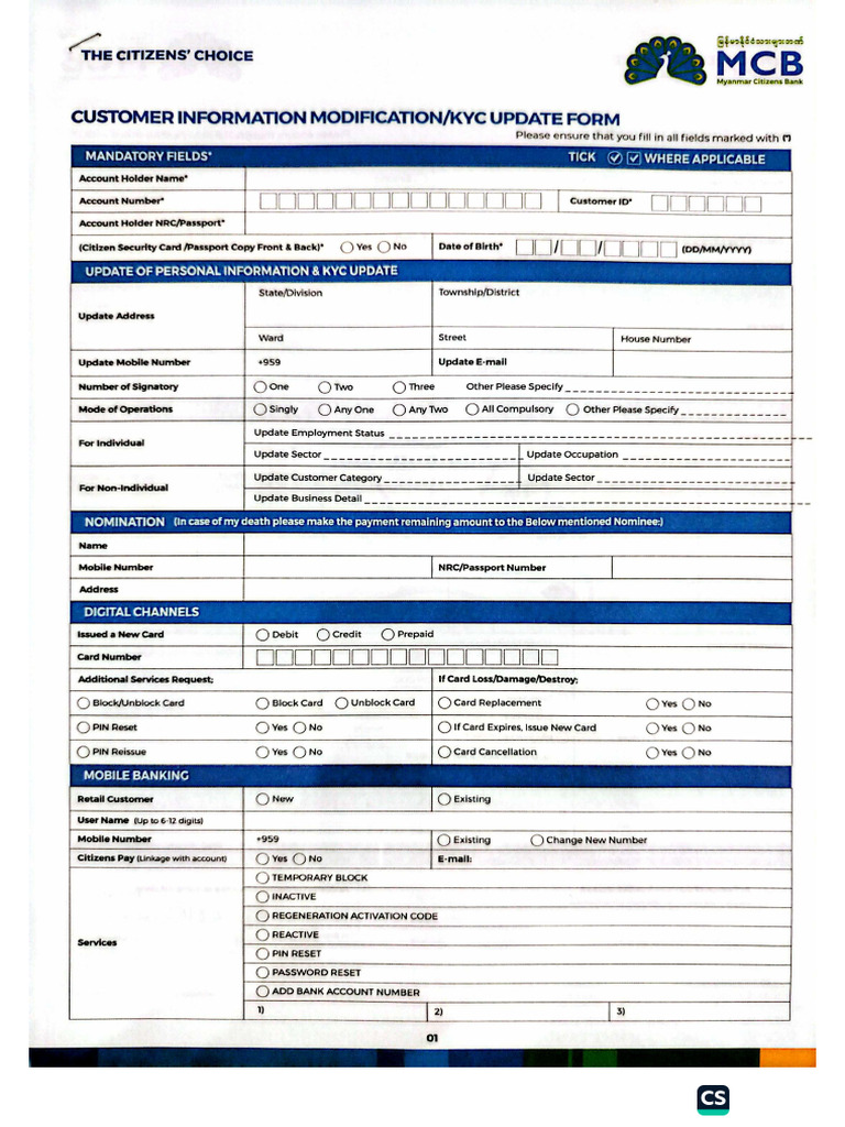 Modi Form | PDF
