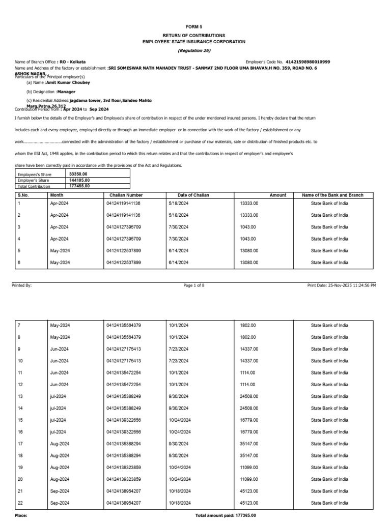 Form 5 | PDF | Banks | Financial Services