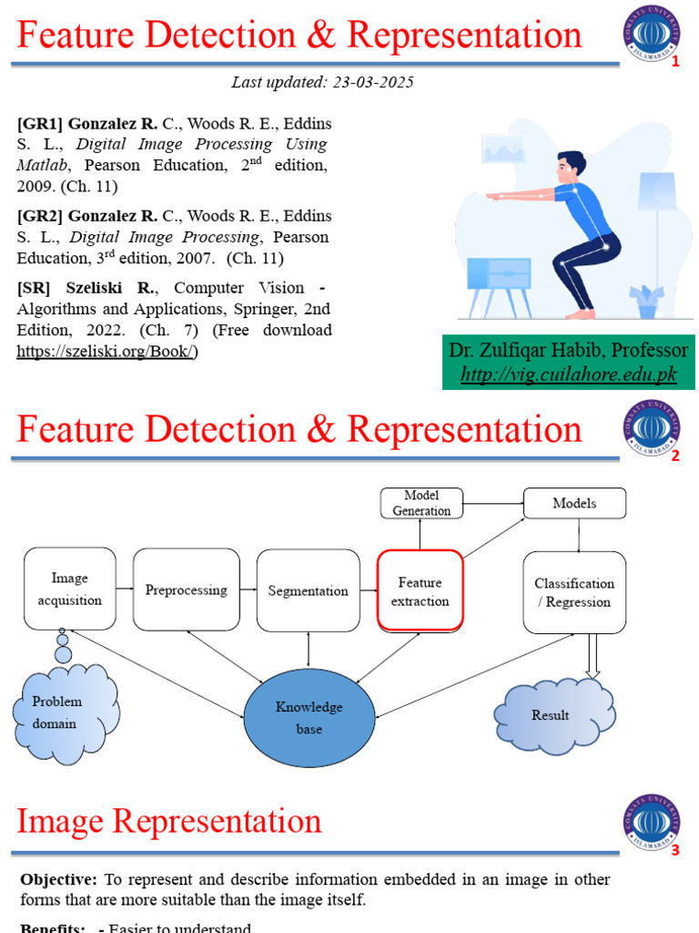 Feature Detection & Representation - pptx-2 | PDF | Image Processing ...