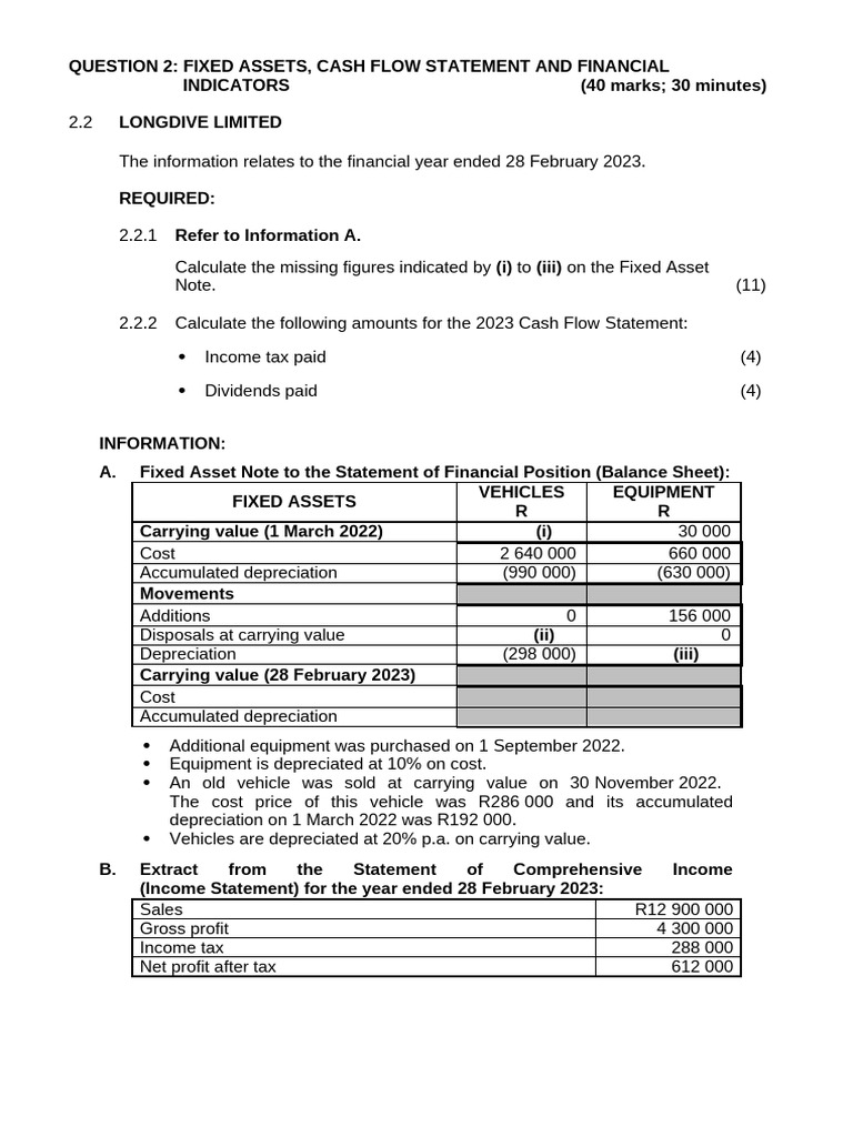 Revision | PDF | Depreciation | Book Value