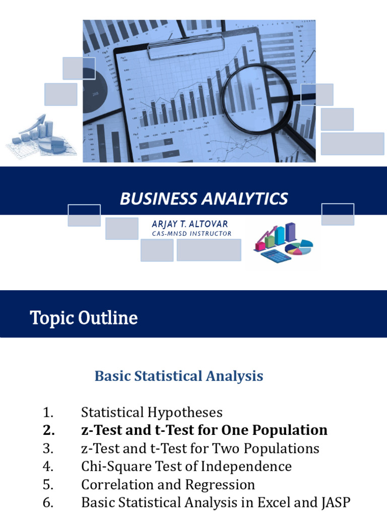 Section 6 - One Sample Test | PDF | Student's T Test | Statistics
