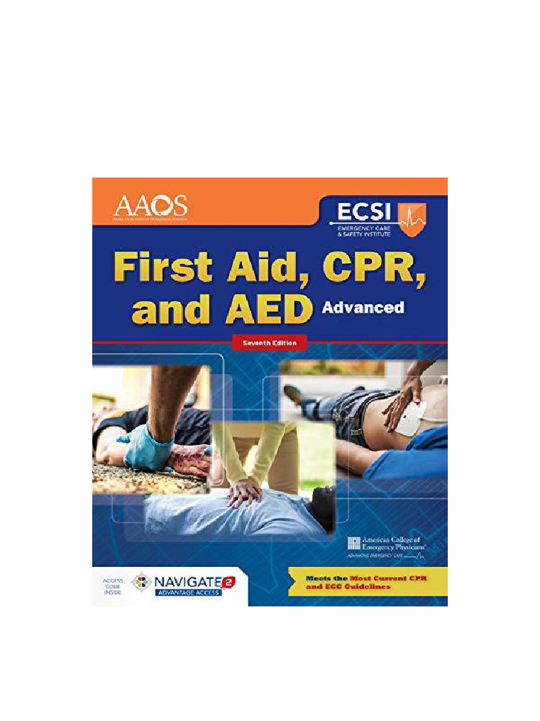 Advanced First Aid, CPR, and AED 7th Edition Online PDF | PDF | First ...