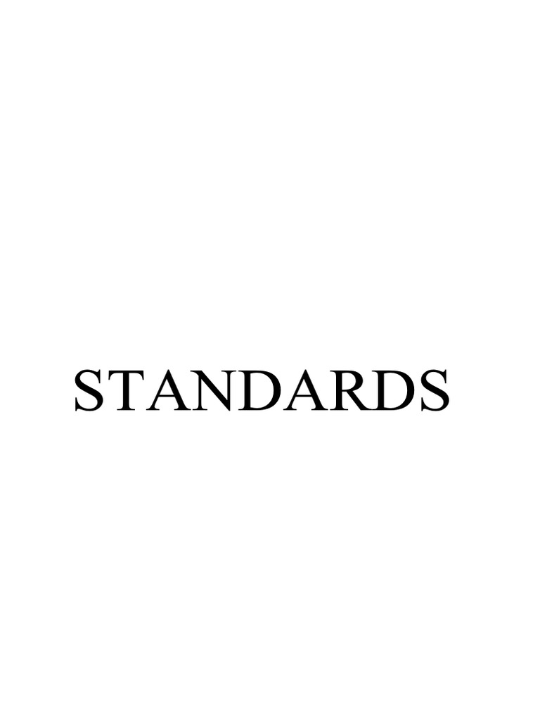 Standard Drawings Reference File | PDF