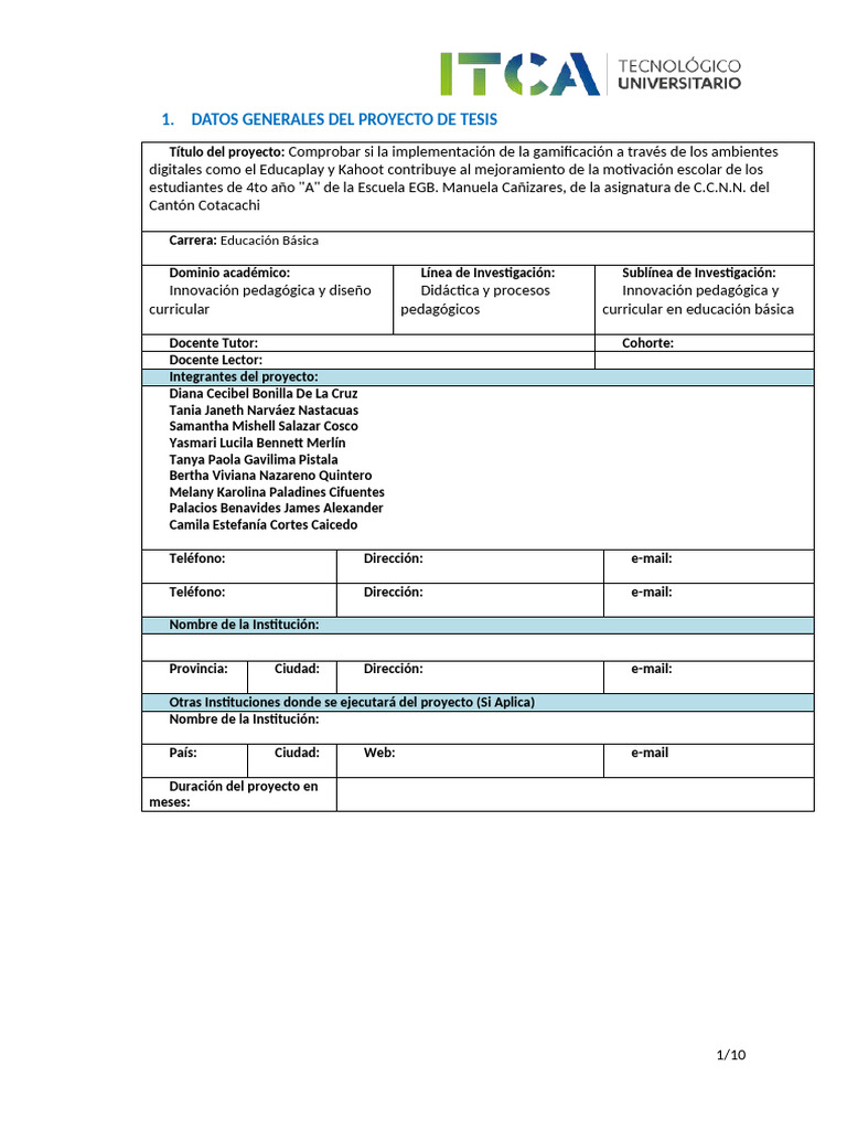 Parte 3 Proyecto | PDF