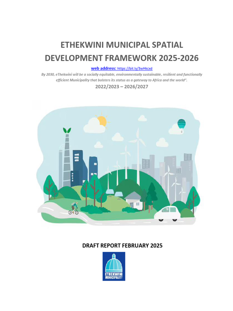 Ethekwini Municipal Spatial Development Framework 2025-2026 | PDF ...