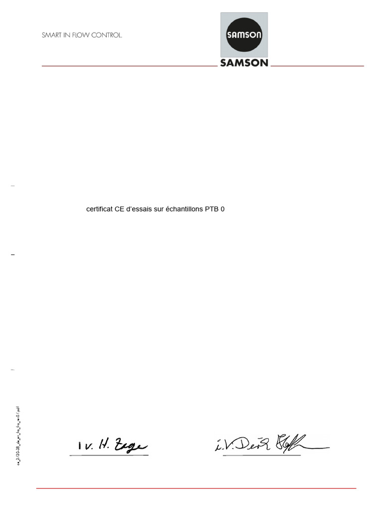 Samson DOC 3730-38 | PDF