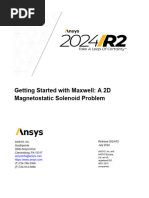 Eddy Current Analysis in Ansys Maxwell | PDF | Inductor | Physics