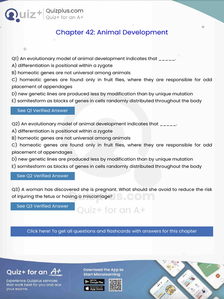 An Evolutionary Model of Animal Development Indicates That | PDF
