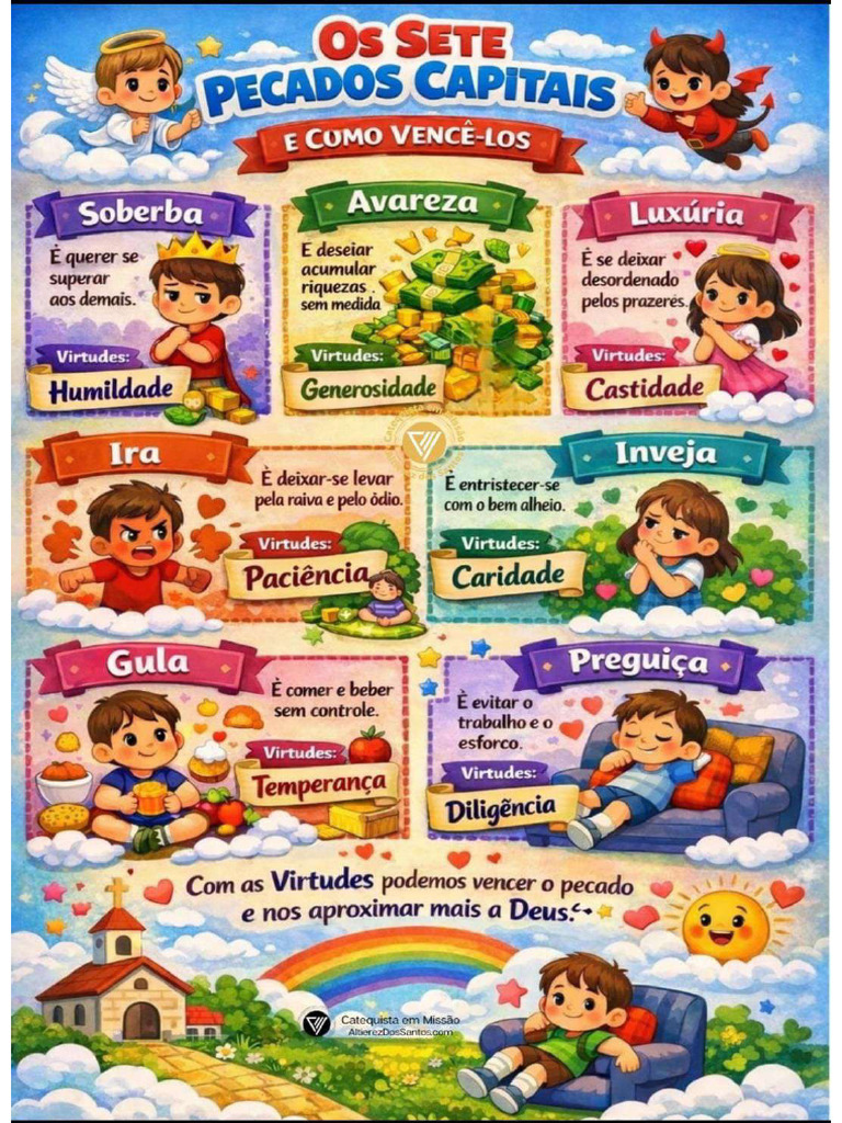 Os Sete Pecados Capitais | PDF