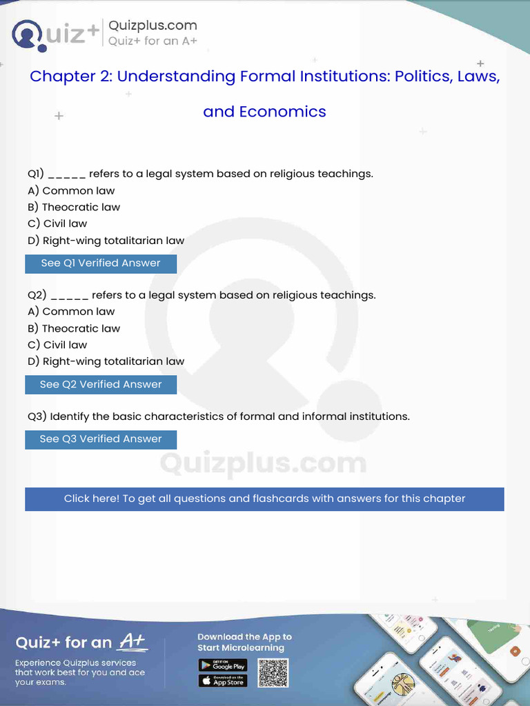 Refers To A Legal System Based On Religious Teachings | PDF | Exports ...