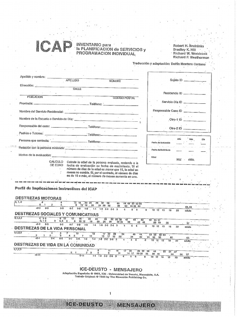 Model ICAP | PDF