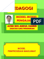 Kuliah 4 Model Pemprosesan Maklumat