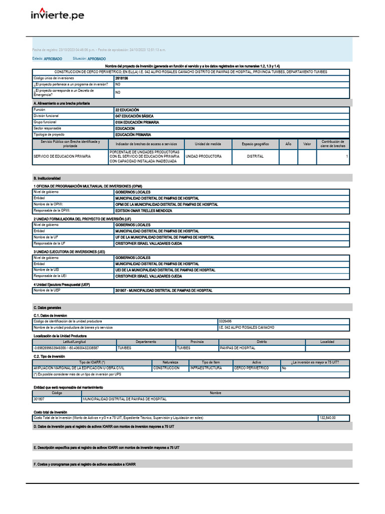 Formato 7 - C | PDF