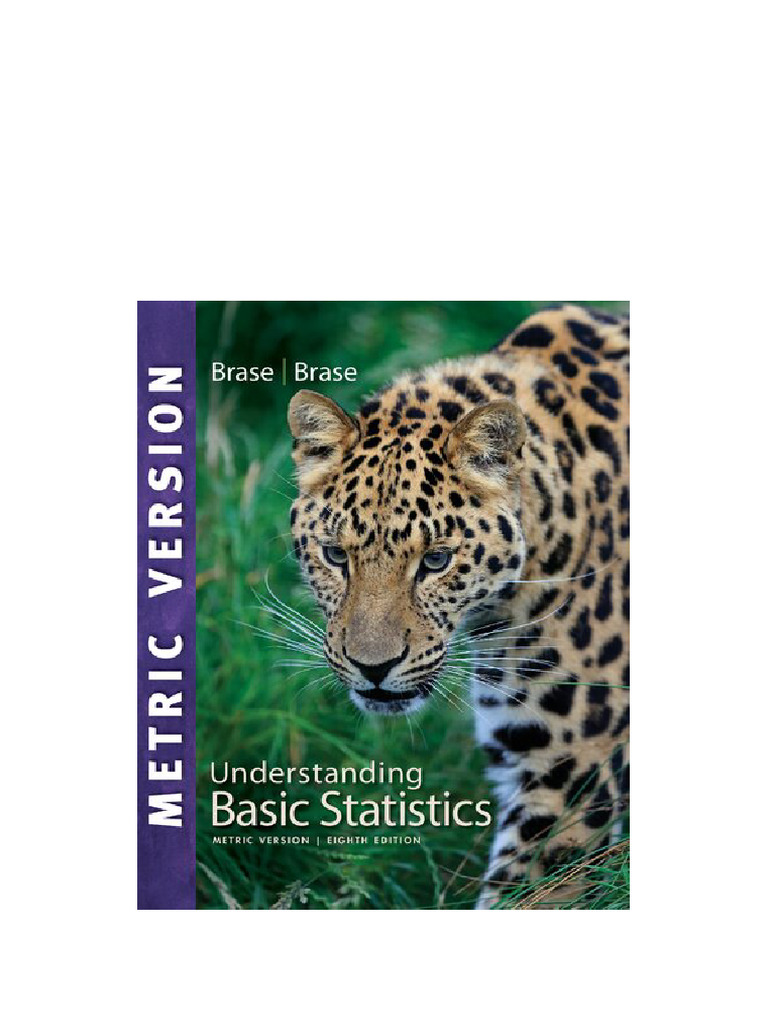 Understanding Basic Statistics 8 Metric Version Edition Charles Henry ...