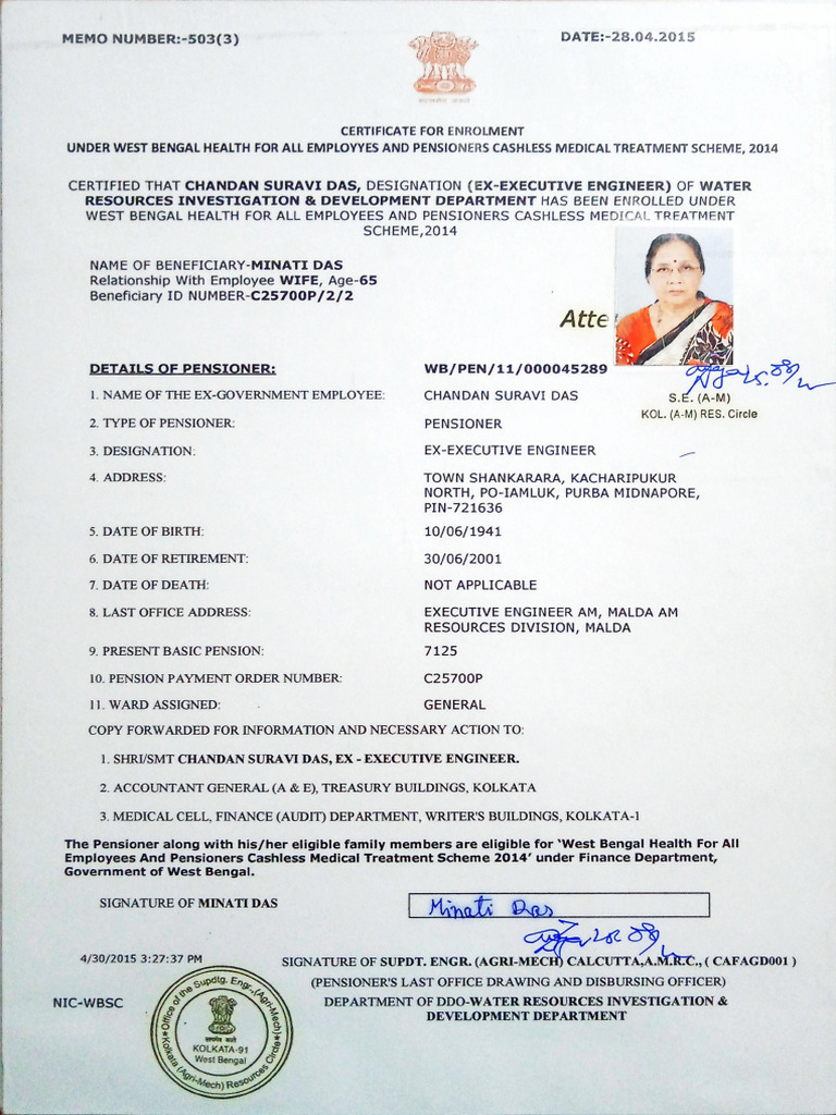 WBHS HealthCard Csdas Minatidas | PDF