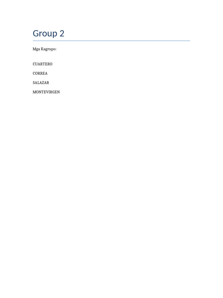 Group 2 Research Paper | PDF