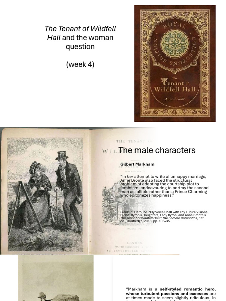 The Tenant of Wildfell Hall. Week 4 | PDF | The Tenant Of Wildfell Hall ...