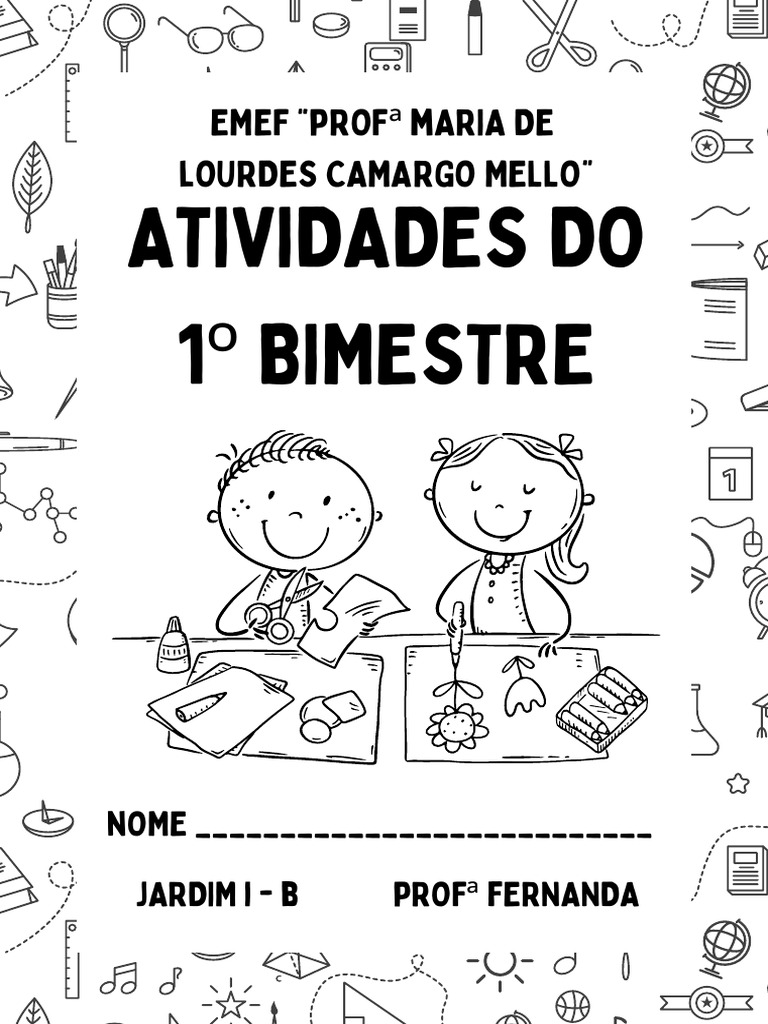Capa Atividades 1º Bimestre | PDF