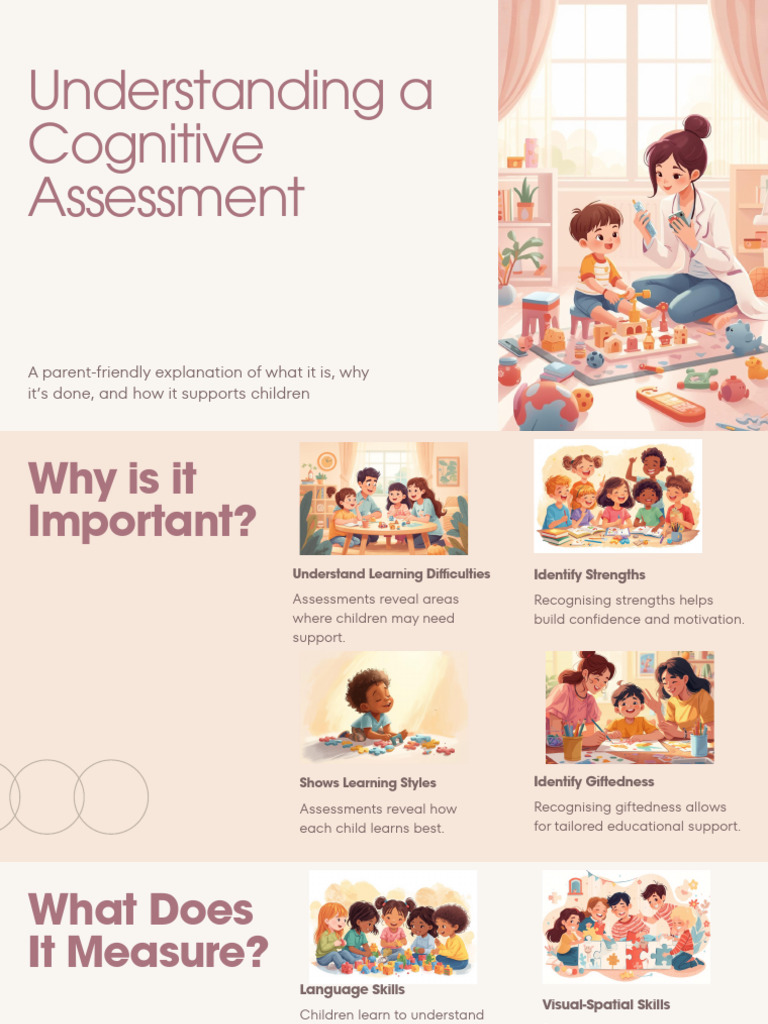 Understanding A Cognitive Assessment | PDF | Learning | Intellectual ...