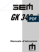 manuale gk 340