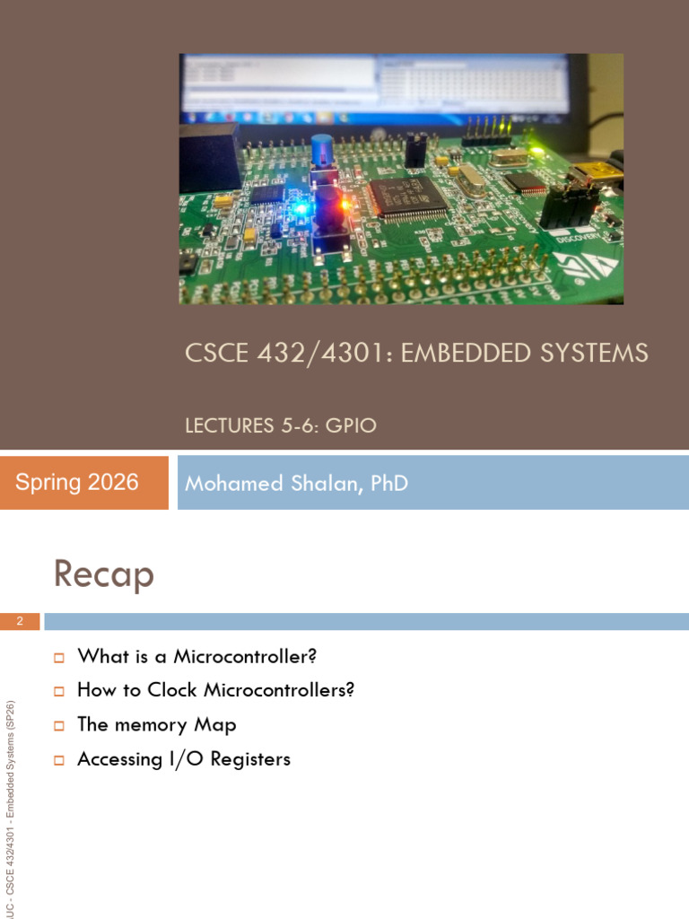 432 Lec 5 6 | PDF | Computing | Computer Architecture