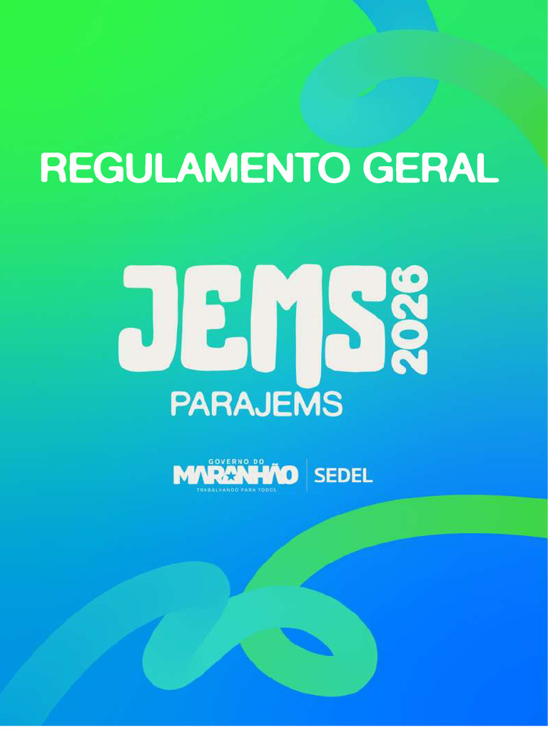 Regulamento Geral Jems e Parajems 2026 09.03.26 | PDF