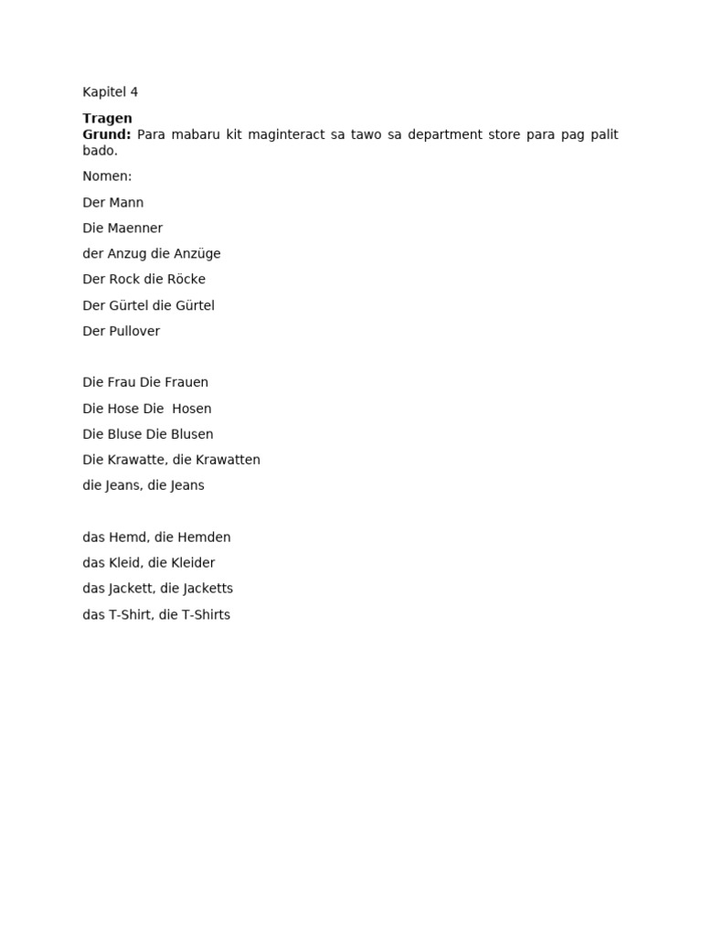 Kapitel 4. Tragen Dpa Tpos | PDF