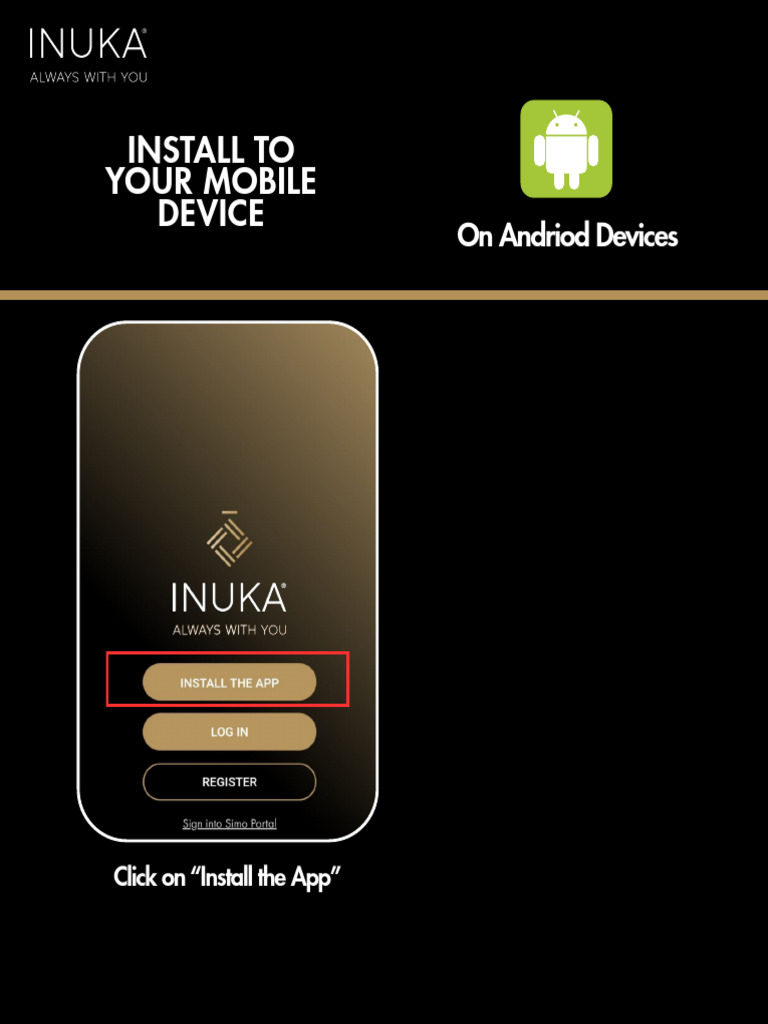 INUKA App Installation | PDF