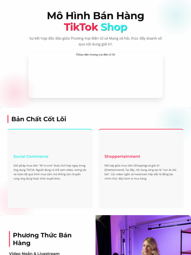 TikTok Shop Business Model Analysis | PDF