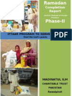 Completion Report Ramadan Iftaar Project 2012 Phase II